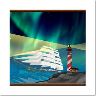 Newfoundland Schooner Posters and Art